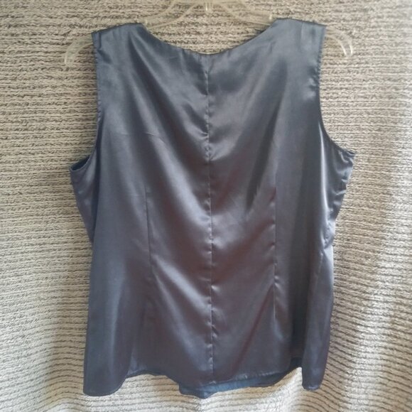 Blue V-Neck Embellished Top | Chic & Versatile - Picture 2 of 4